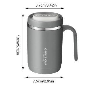 Insulated Thermal Coffee Cup/Mug - Ash