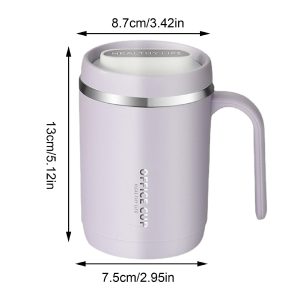 Insulated Thermal Coffee Cup/Mug - Baby Pink